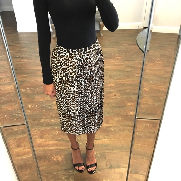 Express Dresses & Skirts - Express cheetah print skirt 2